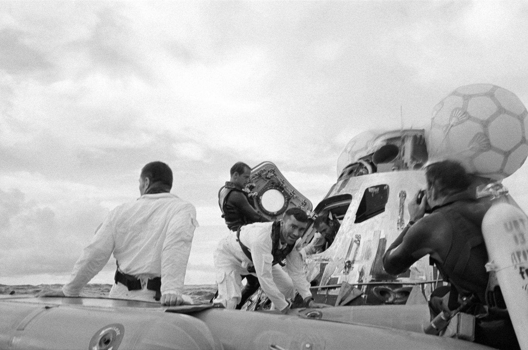 April 17, 1970: Rescue operations in the Pacific